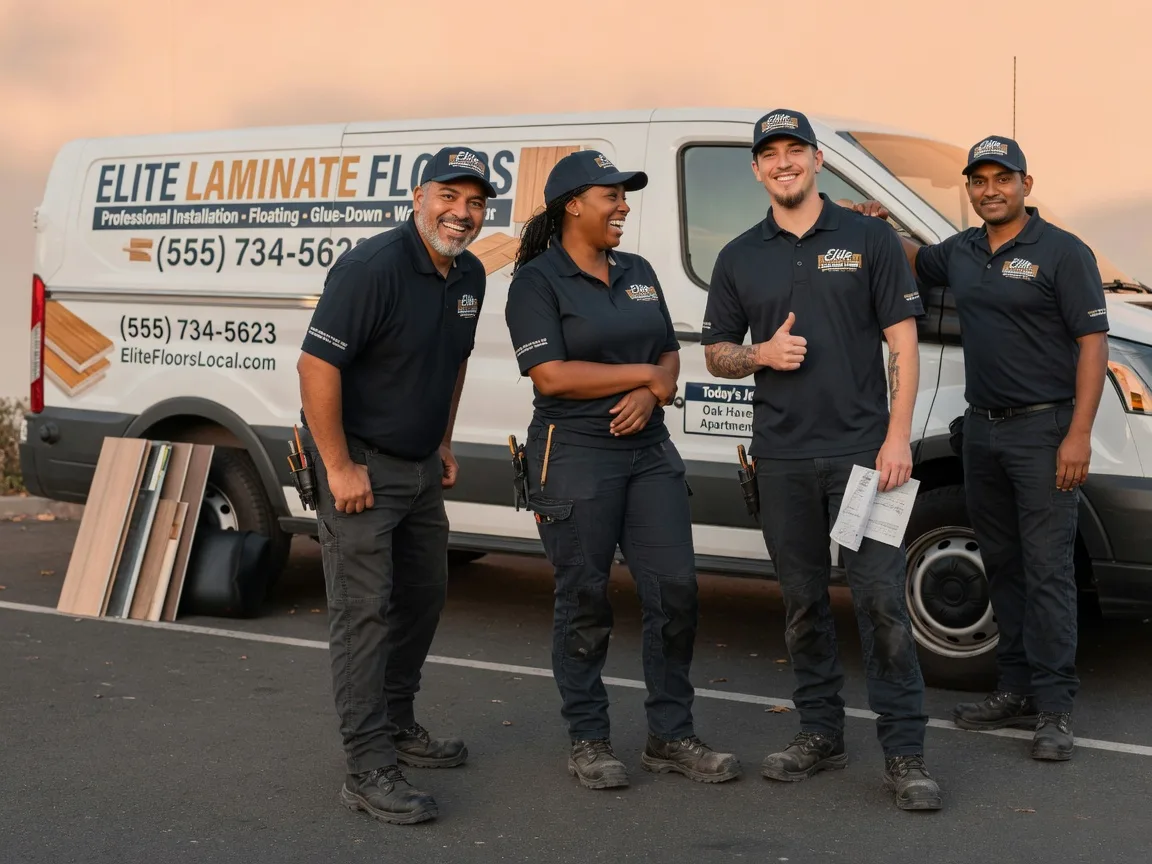 Laminate flooring installation company in Ridgeway, IA